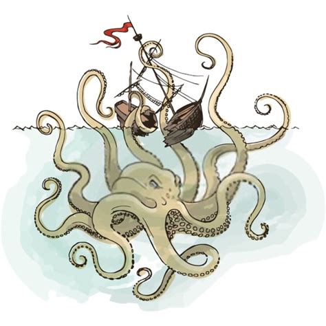 Who is the kraken in Greek mythology history-mythology and fiction ...