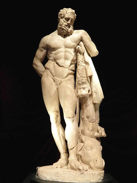 Weary Hercules Statue from Perge (Illustration) - World History ...