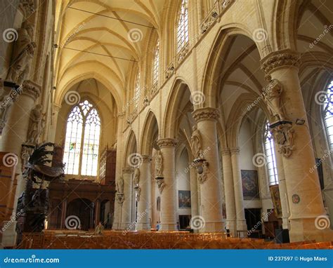 Gothic Church Interior Royalty Free Stock Photography - Image: 237597