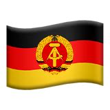 Flag Emoji of East Germany by thebritishartist2003 on DeviantArt