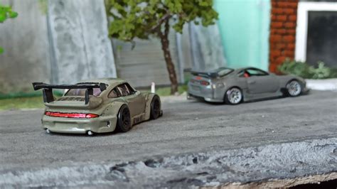 Porsche 911 993 RWB bodykit : r/HotWheels