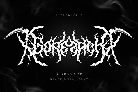 Gorezack Black Metal Font – Free Design Resources