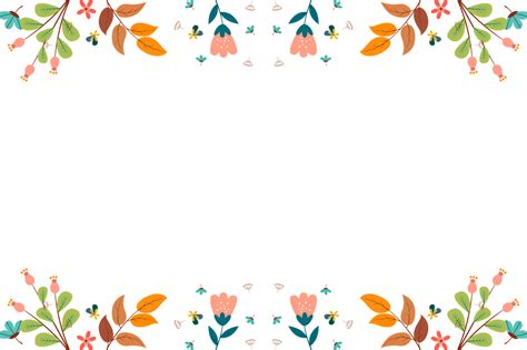 Download Flowers, Leaves, Border. Royalty-Free Stock Illustration Image ...