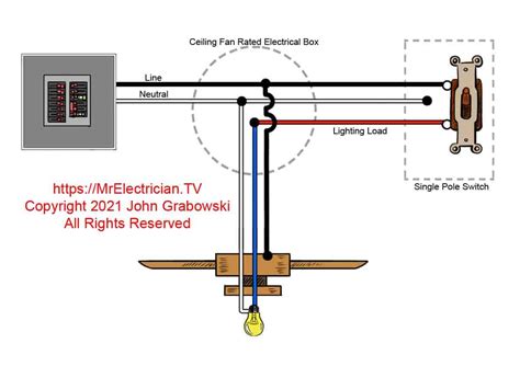 Dual Switch Wiring Diagram Ceiling Fan - Wiring Diagram and Schematics