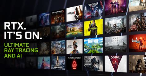 NVIDIA DLSS & GeForce RTX: List Of All Games, Engines And Applications ...