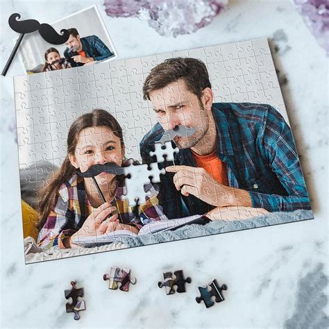 Custom Photo Jigsaw Puzzle For Best Father -1000 Pieces