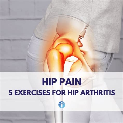 Hip Arthritis/Pain – 5 exercises to help | Physio-logical