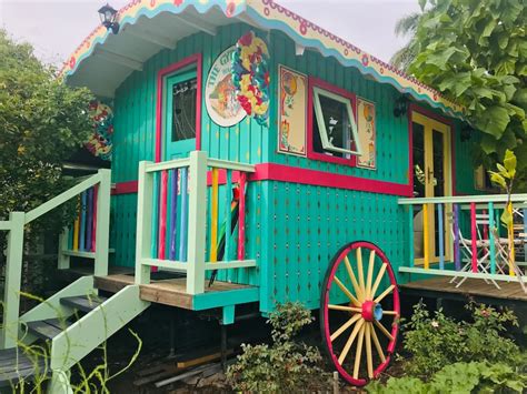 Romantic and Fun Tiny House - The Gypsy Rose Wagon - Dream Tiny Living