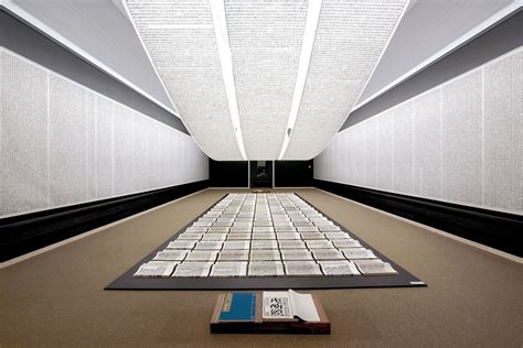 Xu Bing. Book from the Sky - Exhibition at Blanton Museum of Art in Austin