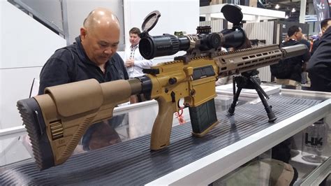 HK Shows Off the US Army's M110A1 CSASS Compact Sniper Rifle | SHOT 17 ...