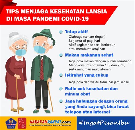 Infografis : Tips Menjaga Kesehatan Lansia di Masa Pandemi Covid-19