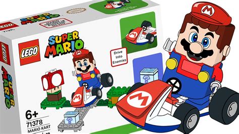 NEW LEGO Super Mario MARIO KART EXPANSION PACK SET | CMS Draft - YouTube