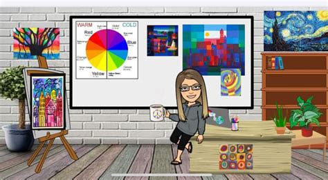 bitmoji classroom - Art 305 - Art Disciplines Through New Technologies