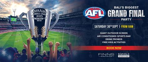 AFL GRAND FINAL 2023 - Finns Recreation Club Reservations