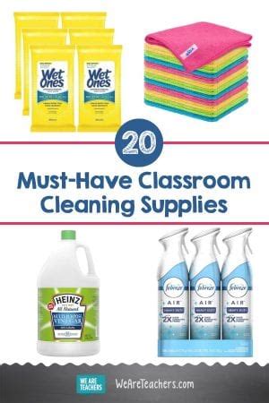 20 Must-Have Classroom Cleaning Supplies (Trust Us, You Need These ...