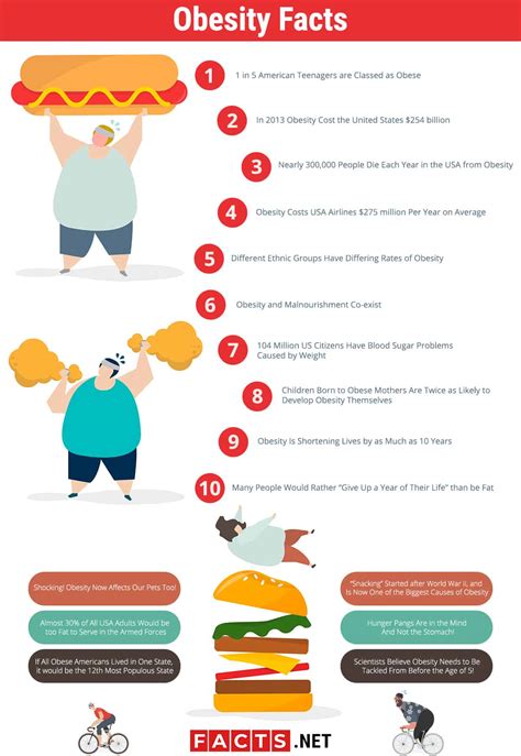 Top 16 Obesity Facts - Causes, Effects, Prevention & More | Facts.net