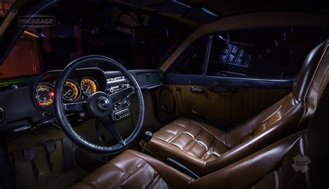 Saab Sonett III Leather Interior