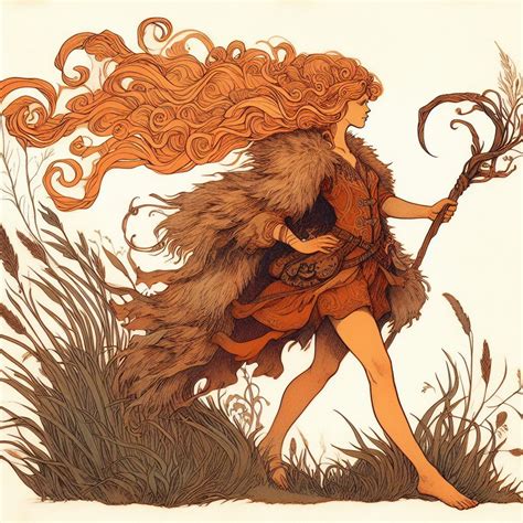 Female Fire genasi druid.jpg | EN World Tabletop RPG News & Reviews