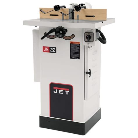 Jet 1.5 HP Woodworking Shaper with Interchangeable Spindle 115/230-Volt ...