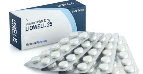 Baclofen Tablets Manufacturer & Supplier India - Wellona Pharma