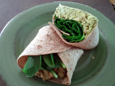 Avocado Tuna Wrap