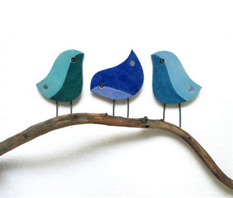 Blue Birds Wall Art Ceramic Birds Wall Decor Outdoor Wall - Etsy UK