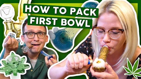 How to Pack a Bowl & Smoke a Weed Pipe 🔥 - YouTube