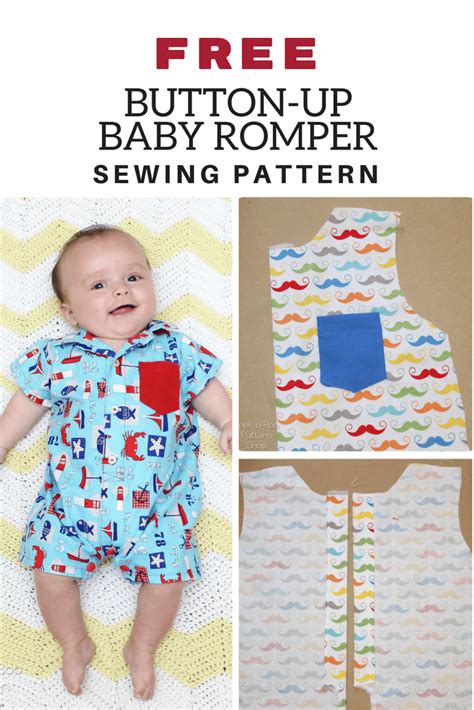 Free Baby Romper Pattern | Baby Romper Free Pattern | Baby clothes ...