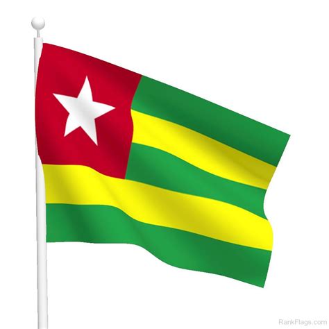 National Flag Of Togo - RankFlags.com – Collection of Flags