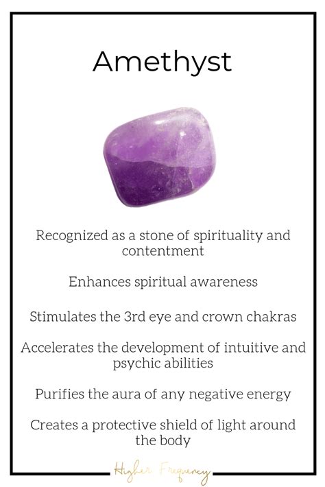 Properties and Spiritual Meaning of Amethyst | Amethyst properties ...