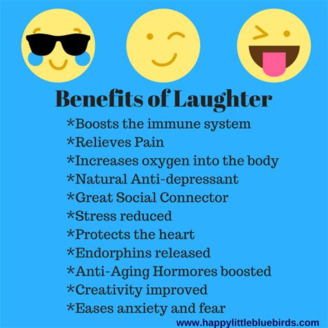 Health Benefits of Laughter | Happy Little Bluebirds