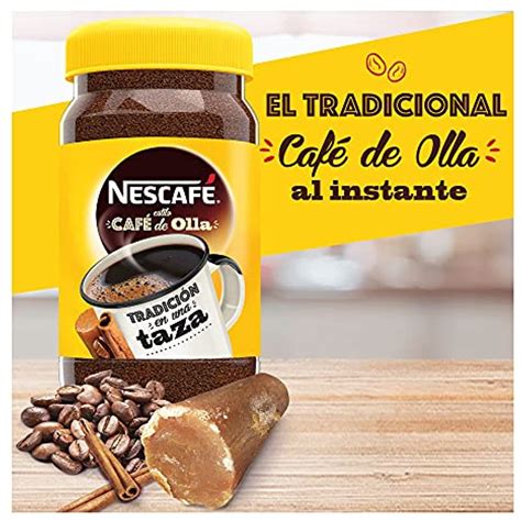 Nescafé Cafe De Olla Instant Coffee, Cinnamon Flavor, Dark Roast, 5.89 ...