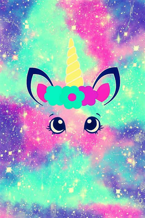 Cotton candy unicorn galaxy iPhone/Android wallpaper I created for the ...