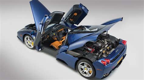 Rare blue Ferrari Enzo heading to auction in London