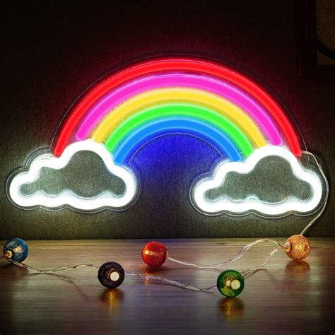 NEW RAINBOW NEON SIGN LED WALL ART WN12 – Uncle Wiener's Wholesale