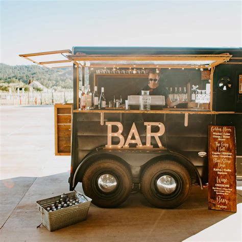 20 Mobile Cocktail Bar Truck Ideas for Your Wedding