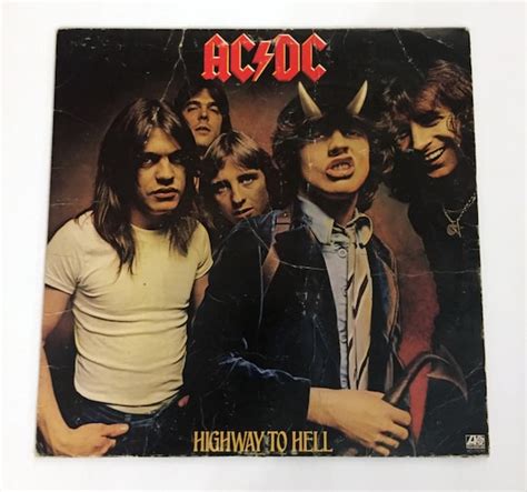 Original AC/DC Highway To Hell Vinyl Record LP 1979 Album Acdc | Etsy