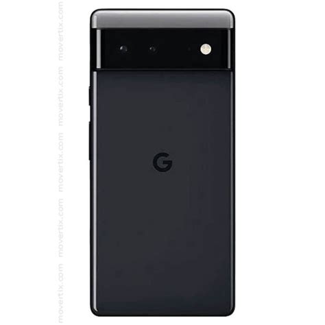 Google Pixel 6 5G Stormy Black 128GB (0810029930451) | Movertix Mobile ...