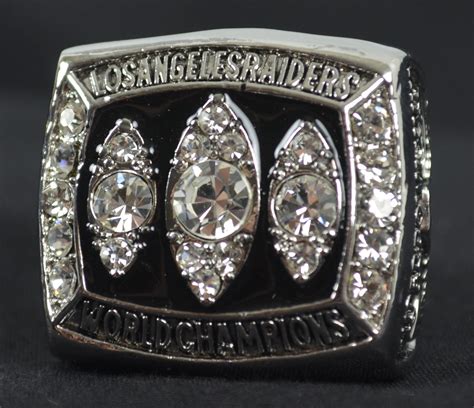 Lot Detail - Al Davis Super Bowl XVIII Oakland Raiders Replica Ring