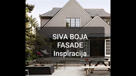 *SIVA BOJA FASADE* - Inspiracija - YouTube