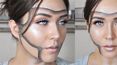 Halloween Makeup Tutorial: How to Become Android Allison | The ...