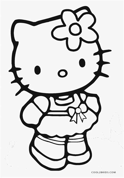 Free Printable Hello Kitty Coloring Pages For Pages