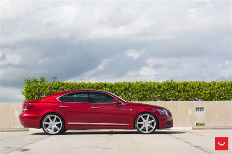 Lexus LS460 Sitting on Clean Vossen Custom Wheels — CARiD.com Gallery