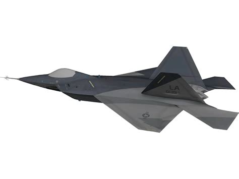 F-22 Raptor 3D Model - 3DCADBrowser