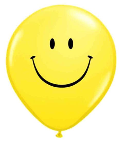 Nxt Gen Yellow Smiley Face Balloons - Pack of 100 - Buy Nxt Gen Yellow ...