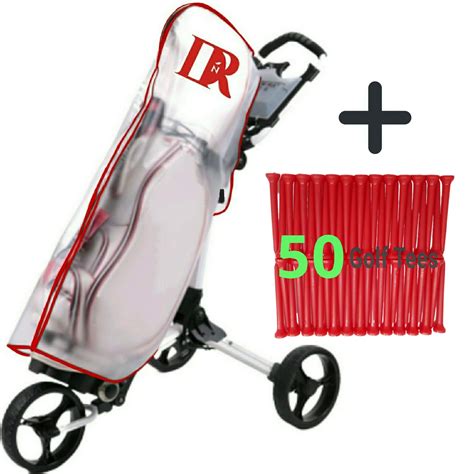 Buy DNR USA Golf Bag Rain Cover for Cart, Clear PVC Waterproof Rain or ...