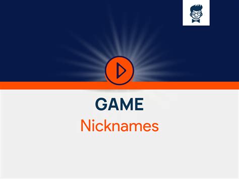 Game Nicknames: 535+ Cool And Catchy Nicknames - BrandBoy