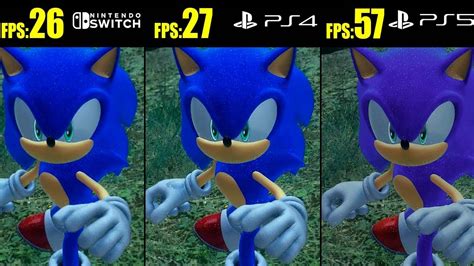 Sonic Frontiers Nintendo Switch vs. PS4 vs PS5 Comparison | Graphics ...