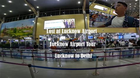 I got Lost at Lucknow Airport| Lucknow to Delhi flight| Going home Part ...