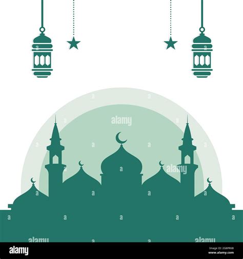 Mosque Background vector Illustration design template Stock Vector ...